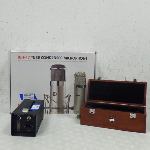 Vist Large View of Product Image Which is Used Warm Audio Wa-47 Tube Condenser Microphone 