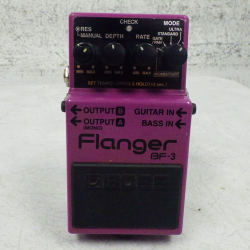 Vist Large View of Product Image Which is Used Boss BF-3 Flanger Pedal