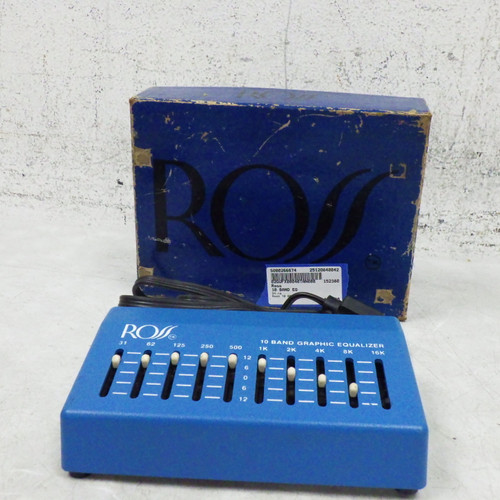 Vist Large View of Product Image Which is Used Ross 10 Band Eq Vintage Eq Pedal