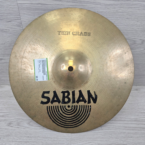 Vist Large View of Product Image Which is Used Sabian Thin Crash Cymbal 13"