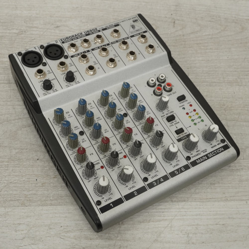 Vist Large View of Product Image Which is Used Behringer Eurorack UB802 Compact Mixer