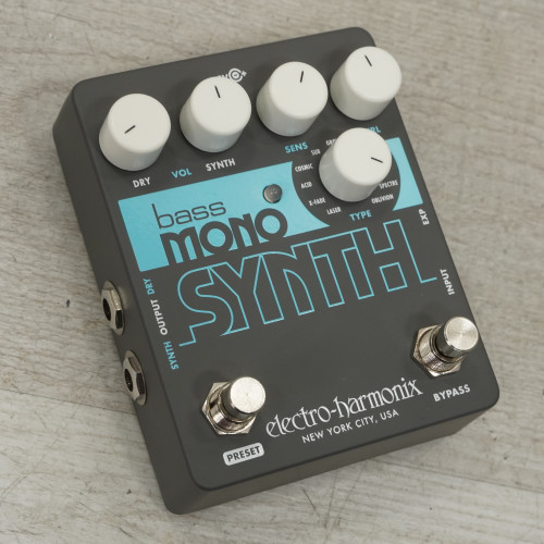 Vist Large View of Product Image Which is Used Electro Harmonix Bass Mono Synth Pedal