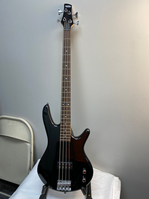 Vist Large View of Product Image Which is Used Ibanez SOUNDGEAR GSR100EX Bass Guitar Black 4-String