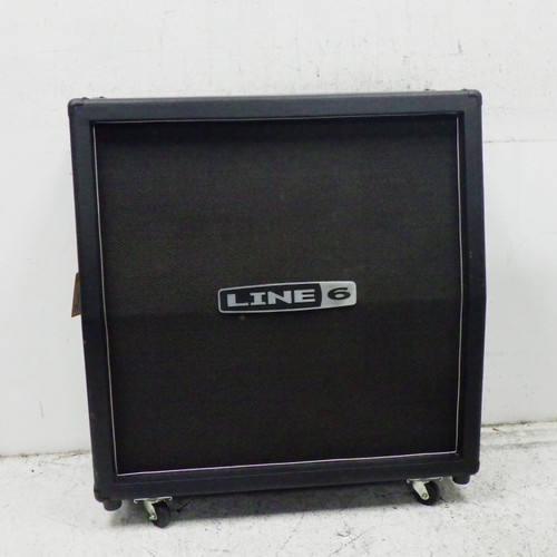 Vist Large View of Product Image Which is Used Line 6 4 X12 Stereo Guitar Cabinet 4 x 12 Guitar Speaker Cabinet 4 x 12