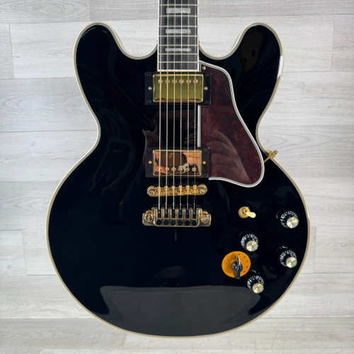 Vist Large View of Product Image Which is Used Epiphone B.B. King Lucille Semi-hollowbody Electric Guitar - Black - Padded Case Included
