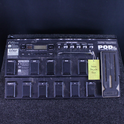 Vist Large View of Product Image Which is Used Line 6 POD XT LIVE W/PWR Floorboard Effect