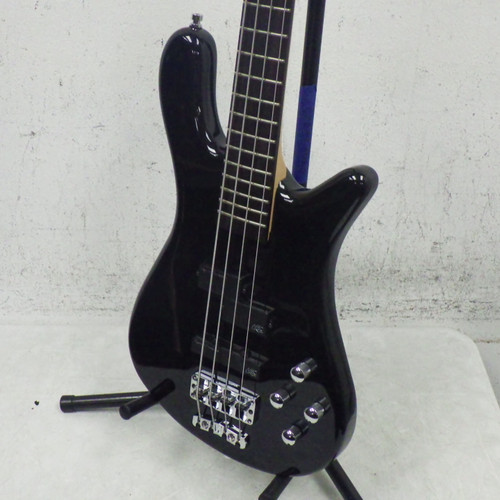 Vist Large View of Product Image Which is Used Warwick Rockbass Streamer Lx Bass Guitar Black 4-String