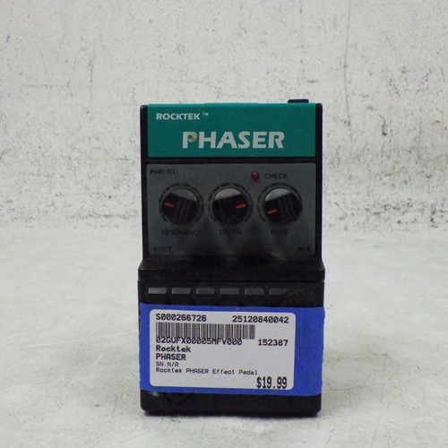 Vist Large View of Product Image Which is Used Rocktek   Phaser Pedal
