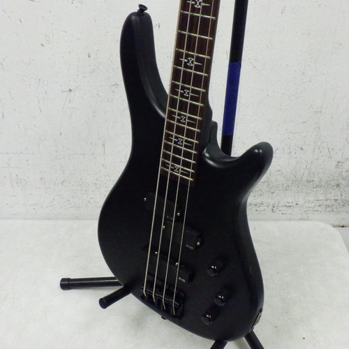 Vist Large View of Product Image Which is Used Strings N Things Custom Pj Bass P Type Bass Guitar Black 4-String