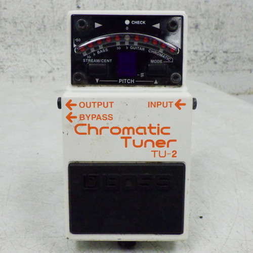 Vist Large View of Product Image Which is Used Boss TU-2 CHROMATIC TUNER Tuner Pedal