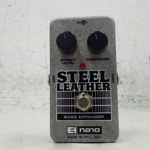 Vist Large View of Product Image Which is Used Electro Harmonix (e/h) Steel Leathe Compressor Pedal