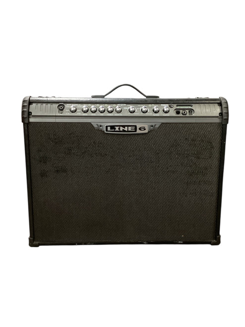 Vist Large View of Product Image Which is Used Line 6 SPIDER III Combo Amp 2x12 -AS IS GRILL 