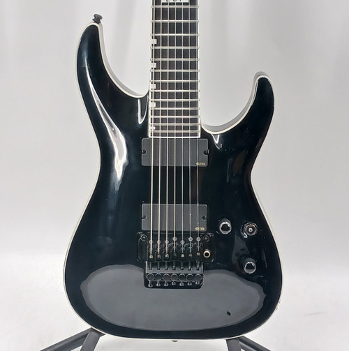 Vist Large View of Product Image Which is Used ESP HORIZON E-II 7 STRING FR-7 Modern Metal Electric Guitar Black 7-String