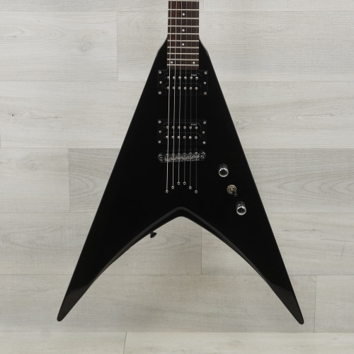 Vist Large View of Product Image Which is Used Ltd V-50 Pointy Electric Guitar Black