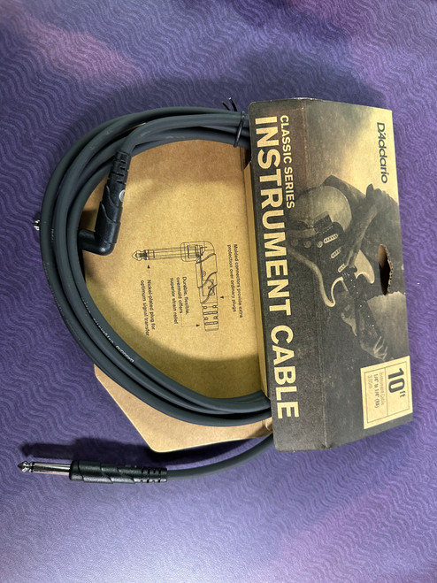 Vist Large View of Product Image Which is New 10' cls 1/4" cbl w/ R angl