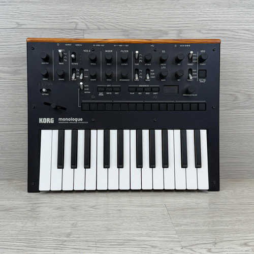 Vist Large View of Product Image Which is Used Korg Monologue 25-key Monophonic Analog Synthesizer Black