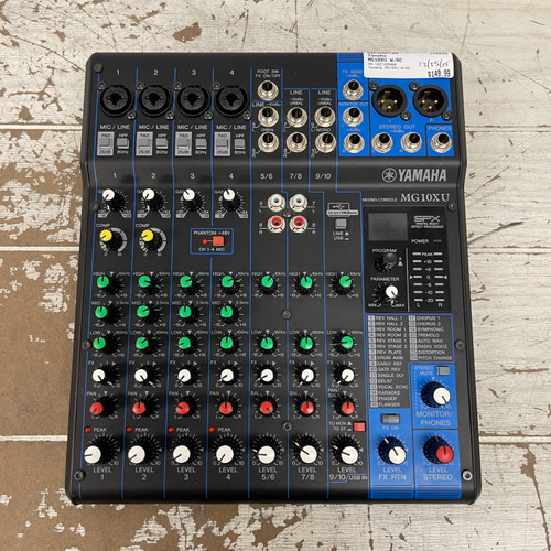Vist Large View of Product Image Which is Used - Yamaha MG10XU W/AC Mixing Console