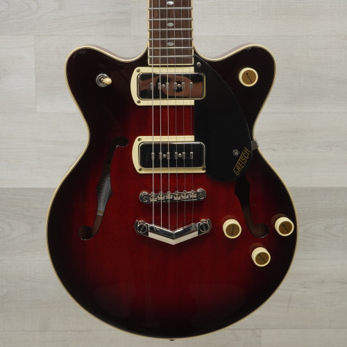 Vist Large View of Product Image Which is Used Gretsch G2655-P90 Semi-hollow Electric Guitar Red
