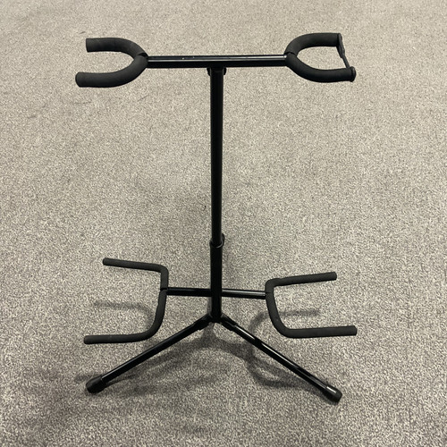 Vist Large View of Product Image Which is Used MUSICIANS GEAR DOUBLE GUITAR STAND