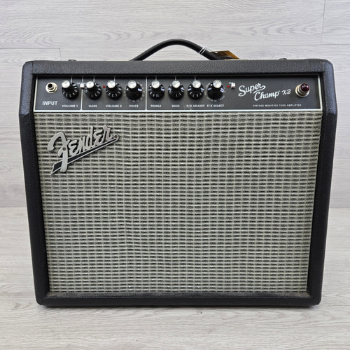 Vist Large View of Product Image Which is Used Fender SUPER CHAMP X2 1 x 10 Tube Combo Amplifier 1 x 10