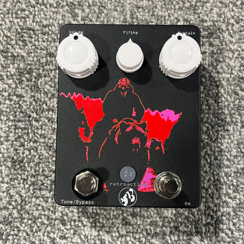 Vist Large View of Product Image Which is Used RETROACTIVE FIFTHS HARMONIZING FUZZ Guitar Pedal