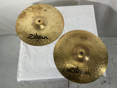 Vist Large View of Product Image Which is Used Zildjian 14 IN PLANET Z HI HATS Hi Hat Cymbals 14"