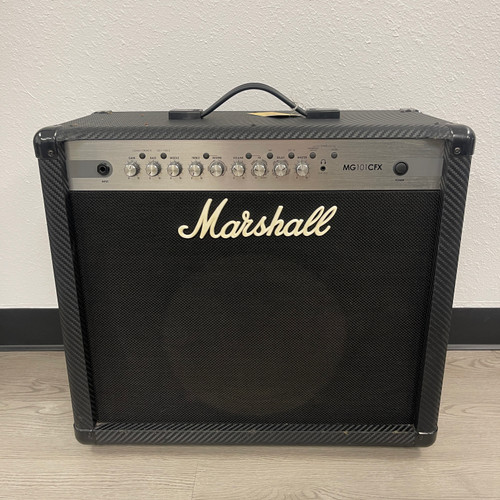 Vist Large View of Product Image Which is Used - Marshall MG101CFX W/ FTSW 1 x 12 Solid State Amplifier 