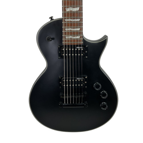 Vist Large View of Product Image Which is Used LTD EC-257 LP Type Electric Guitar Black 7-String