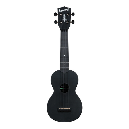 Vist Large View of Product Image Which is New Kala Black Sand Soprano Recycled Waterman Ukulele