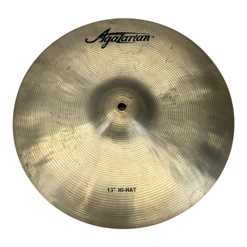 Vist Large View of Product Image Which is Used Agazarian 13 inch Hi Hat Cymbals 13"