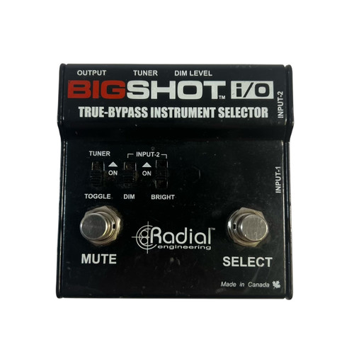 Vist Large View of Product Image Which is Used Radial BIG SHOT I/O Switch Pedal
