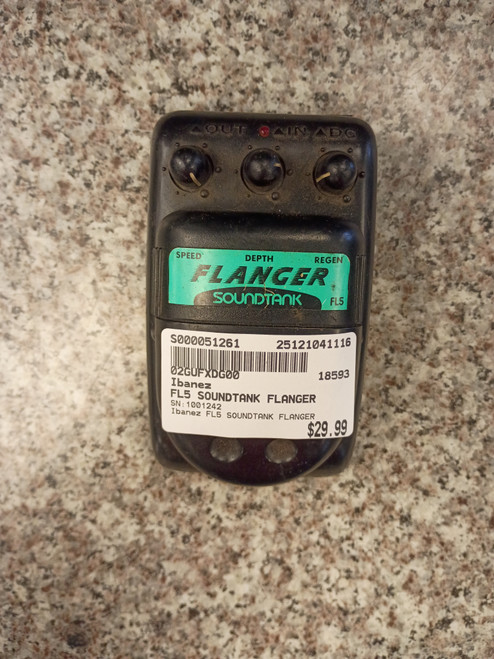 Vist Large View of Product Image Which is Used Ibanez FL5 SOUNDTANK FLANGER Guitar Effect