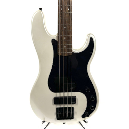 Vist Large View of Product Image Which is Used Squier Contemporary Precision Bass Guitar White 