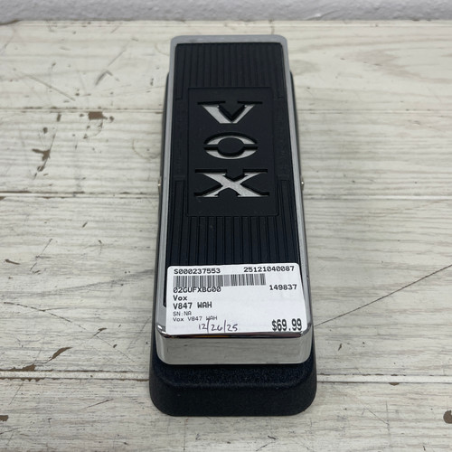 Vist Large View of Product Image Which is Used - Vox V847 Wah Pedal