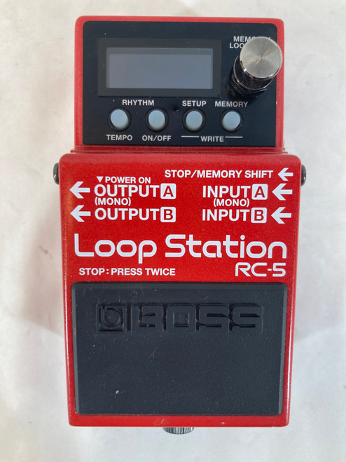 Vist Large View of Product Image Which is Used Boss RC-5 LOOP STATION Pedal