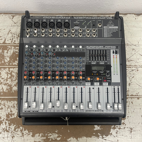 Vist Large View of Product Image Which is Used - Behringer EUROPOWER PMP500 Powered Mixer