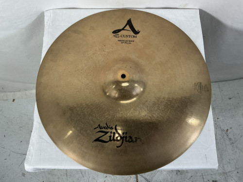 Vist Large View of Product Image Which is Used Zildjian 20IN A CUSTOM MEDIUM RIDE Ride Cymbal 20"