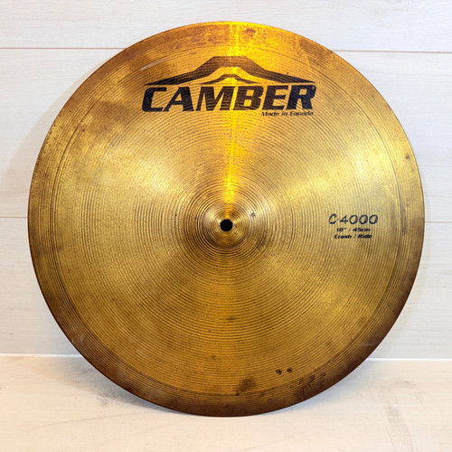 Vist Large View of Product Image Which is Used Camber C4000 CRASH RIDE Cymbal 18"