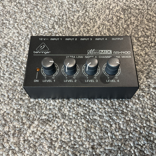 Vist Large View of Product Image Which is Used BEHRINGER MICROMIX MX400 Compact Mixer