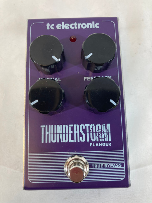 Vist Large View of Product Image Which is Used TC Electronic THUNDERSTORM FLANGER Pedal