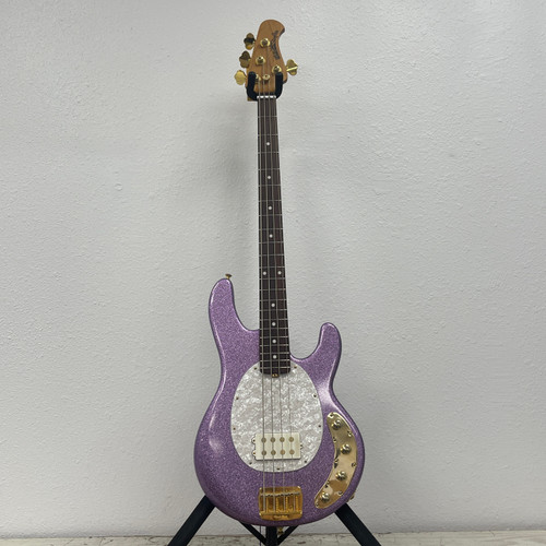 Vist Large View of Product Image Which is Used - Ernie Ball STINGRAY SPECIAL AMETHYST SPARKLE Bass Guitar 