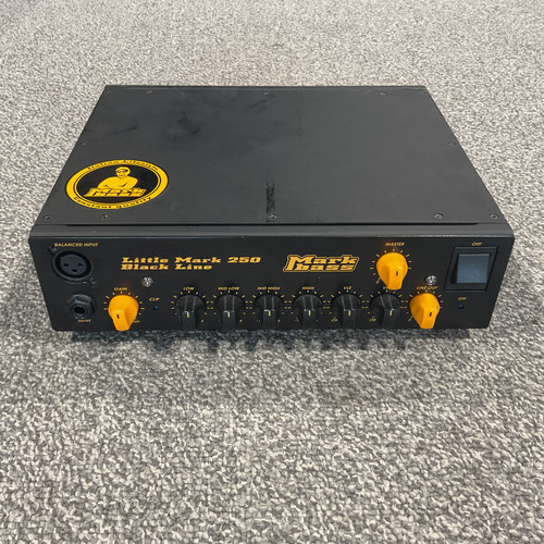 Vist Large View of Product Image Which is Used MARKBASS LITTLE MARK 250 BLACK LINE Bass Amplifier Head