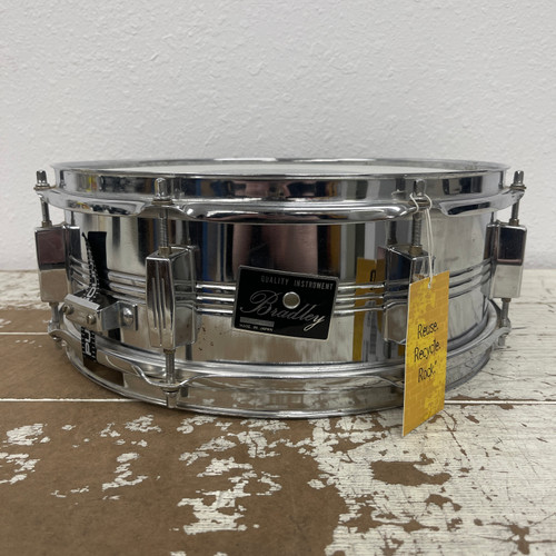 Vist Large View of Product Image Which is Used - BRADLEY 14X5IN STEEL SNARE MIJ - Metal Snare Drum 14"