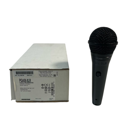 Vist Large View of Product Image Which is Used Shure PGA58 Dynamic Microphone