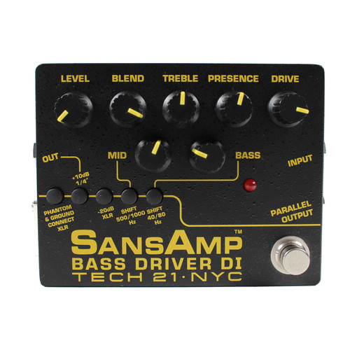 Vist Large View of Product Image Which is Used Tech 21 BASS DRIVER DI Guitar Effects Pedal