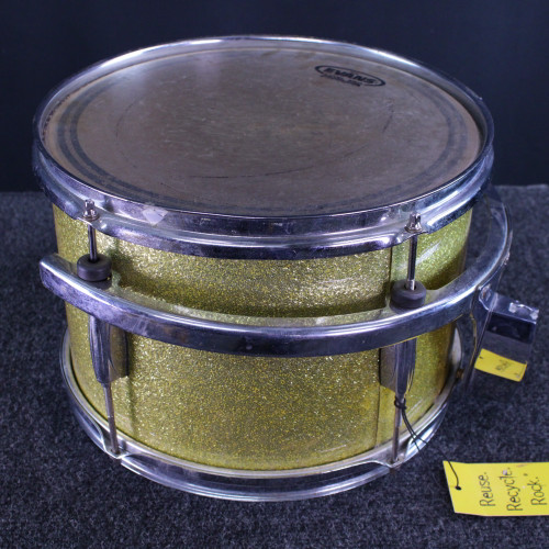 Vist Large View of Product Image Which is Used Gretsch CATALINA CLUB RACK TOM 12X8 Vintage Rack Tom Goldtop 12"