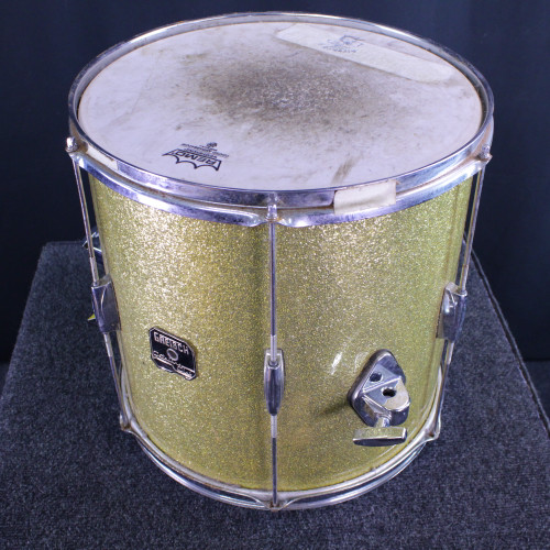 Vist Large View of Product Image Which is Used Gretsch CATALINA CLUB FLOOR TOM 14X14 Vintage Rack Tom Goldtop 12"