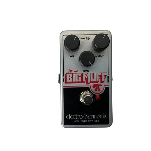 Vist Large View of Product Image Which is Used Electro Harmonix (E/H) NANO BIG MUFF Fuzz Pedal