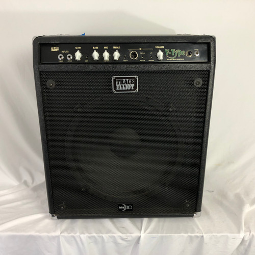 Vist Large View of Product Image Which is Used Trace Elliot V TYPE 500 RESTORED W ROAD CASE Vintage Bass Combo Amplifier