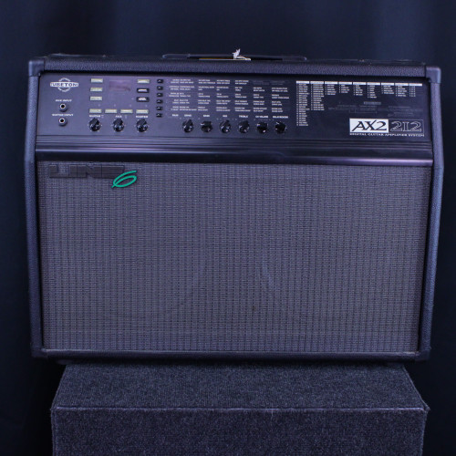 Vist Large View of Product Image Which is Used Line 6 AX2 DIGITAL GUITAR AMP W/FTSW 2 x 12 Solid State Amplifier 2 x 12
